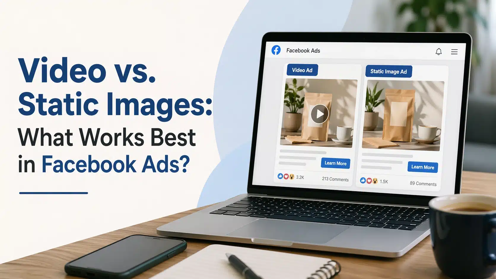Video vs. Static Images What Works Best in Facebook Ads - meta ads specialist in BGC