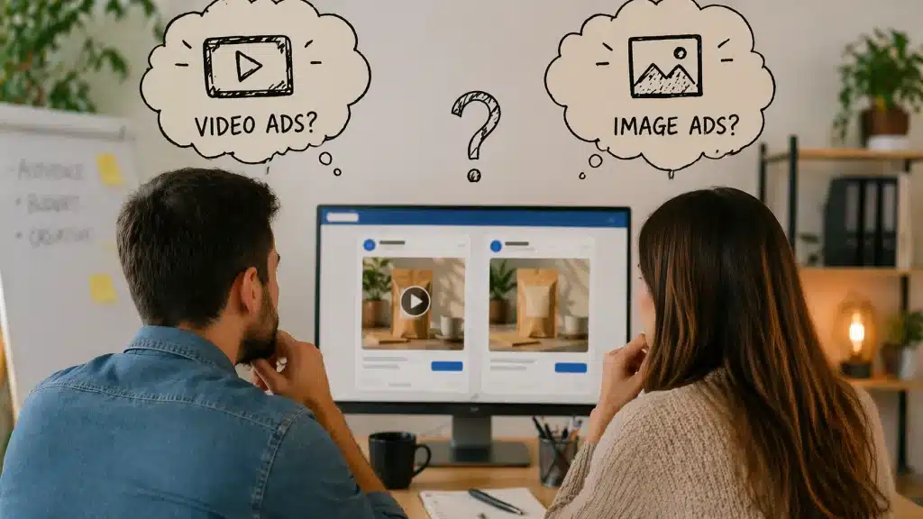 facebook ads - video vs image - meta ads specialist in BGC